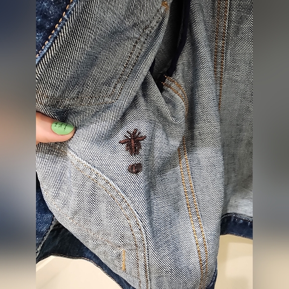 Christian Dior denim jacket, size 10 - Picture 6 of 13